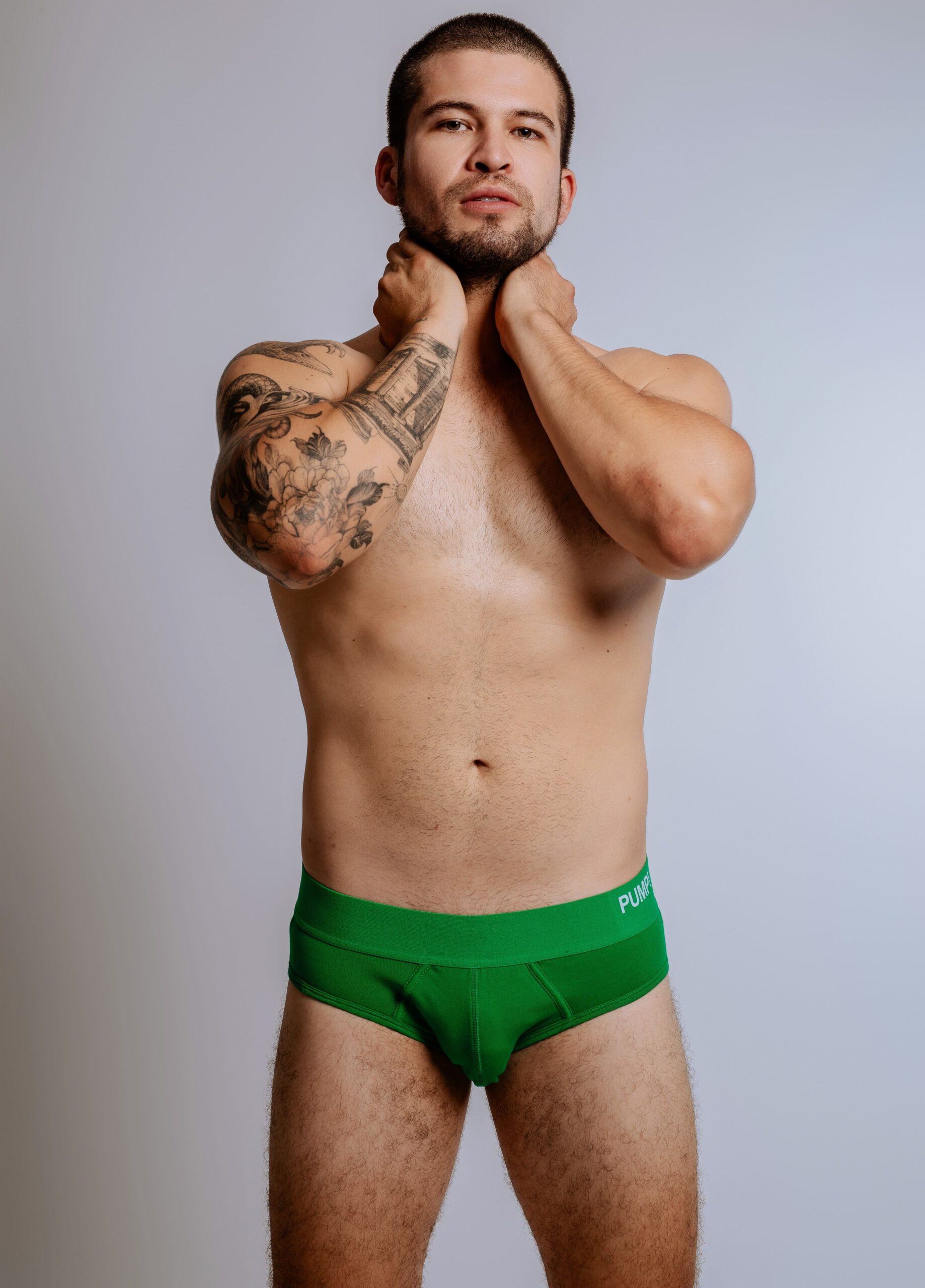 Brief Pump! Verde – menslook.com.mx