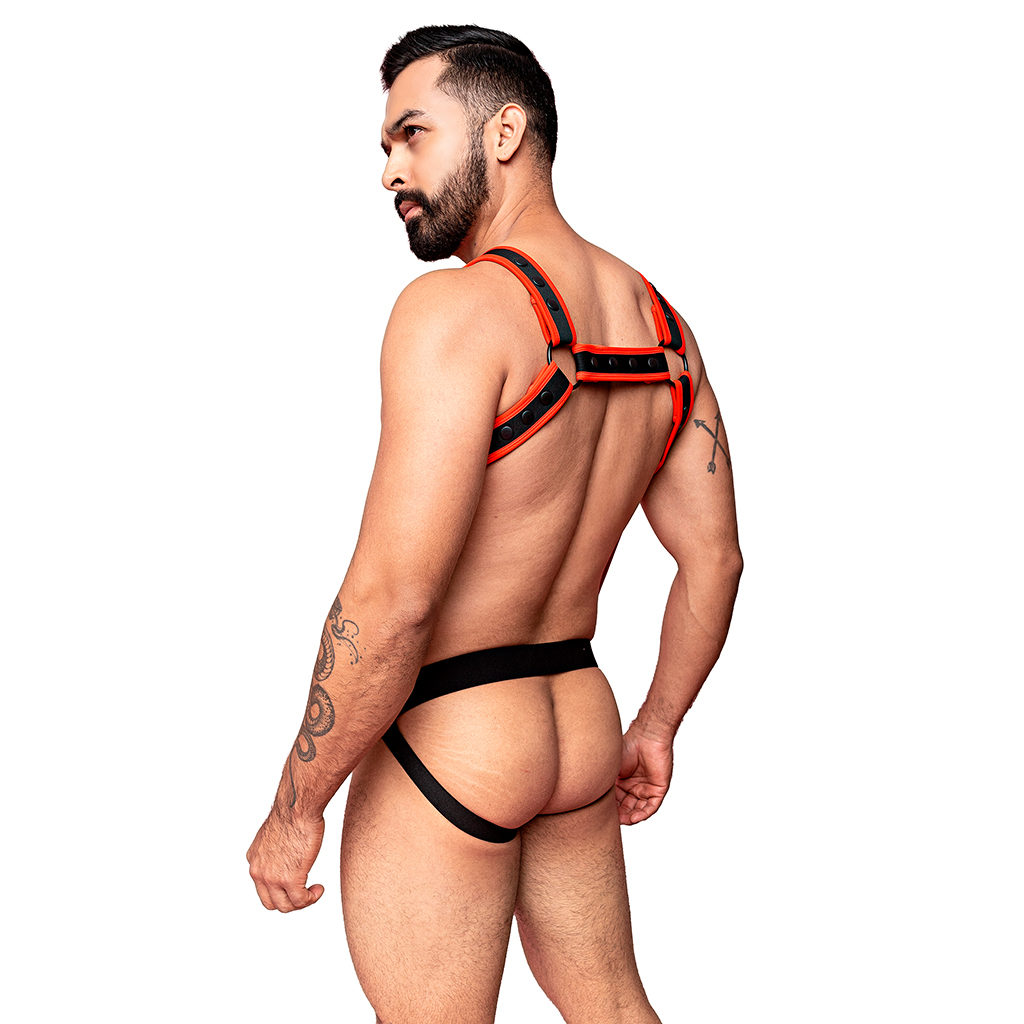 Arnés Jockmail Sujetador Rojo (Incluye solo arnés) - Image 4