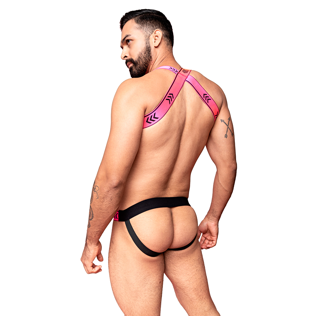 Arnes Jockmail con Suspensorio Rosa