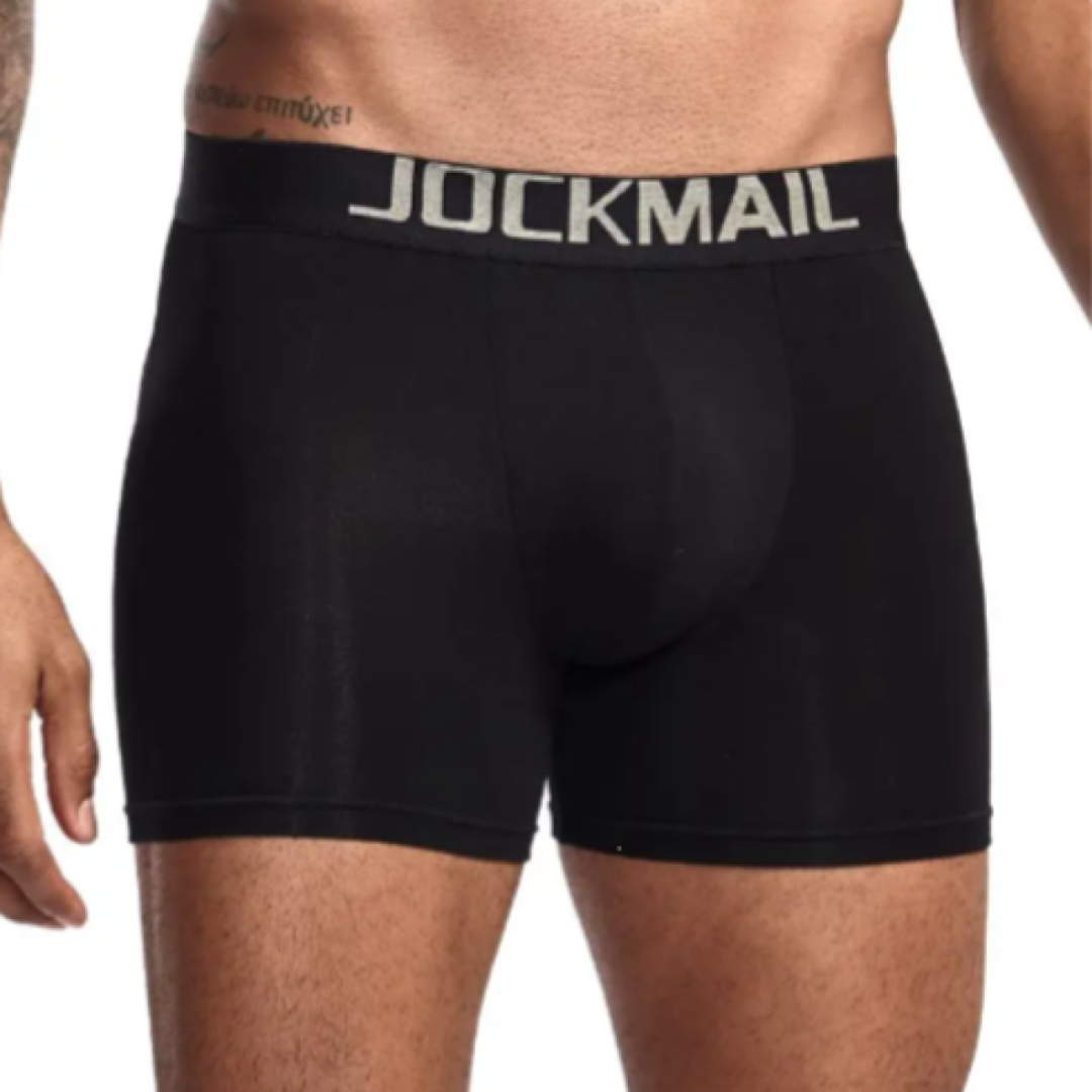 Boxer Jockmail Negro Elevador Gluteos - Image 2