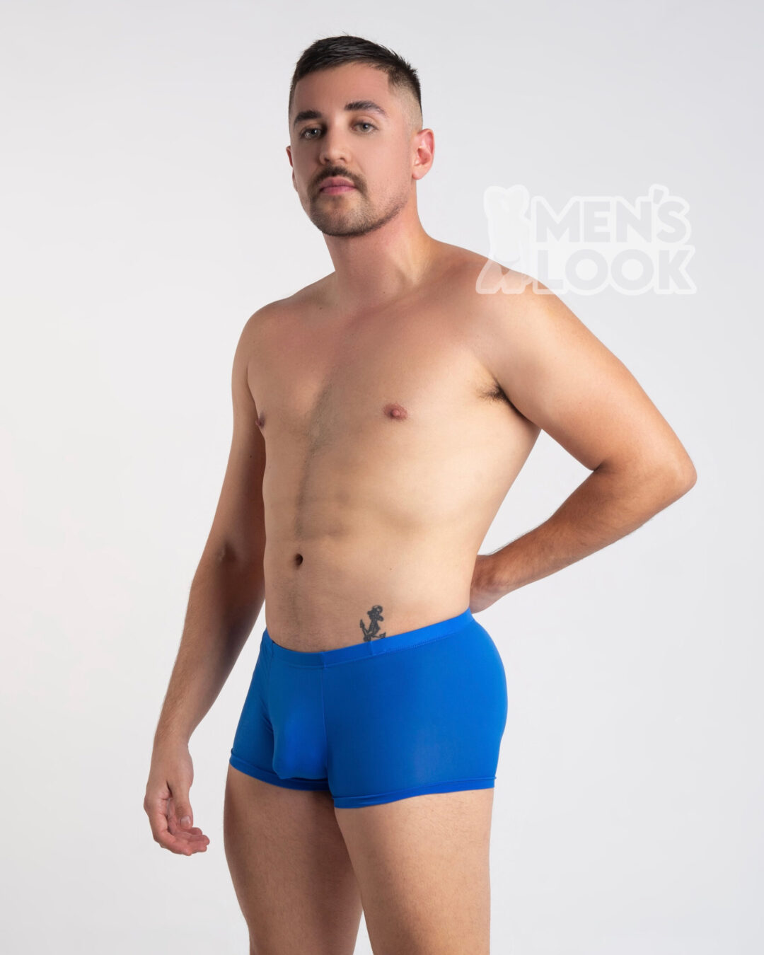 Boxer Jockmail Seda Azul - Image 3