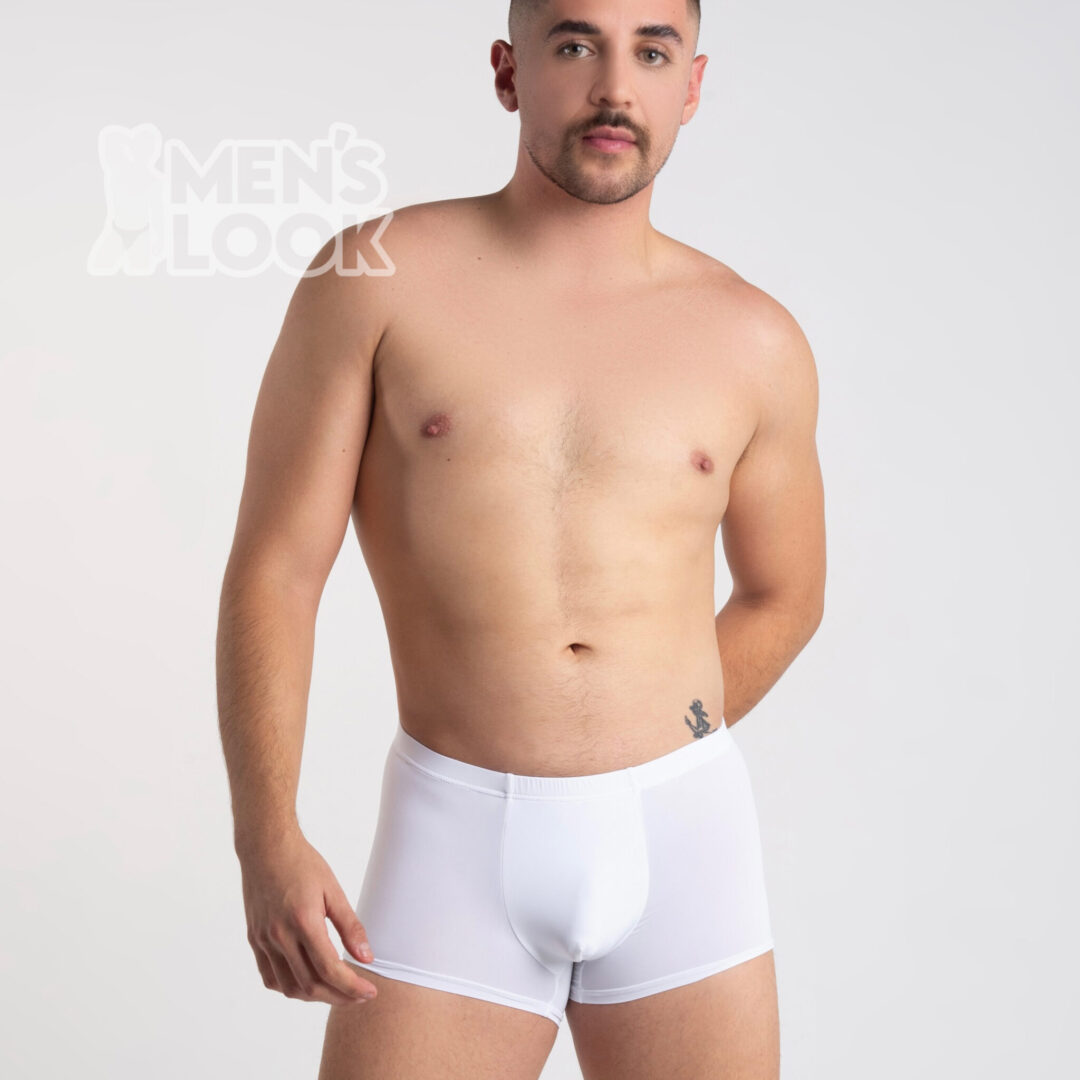 Boxer Jockmail Seda Blanco