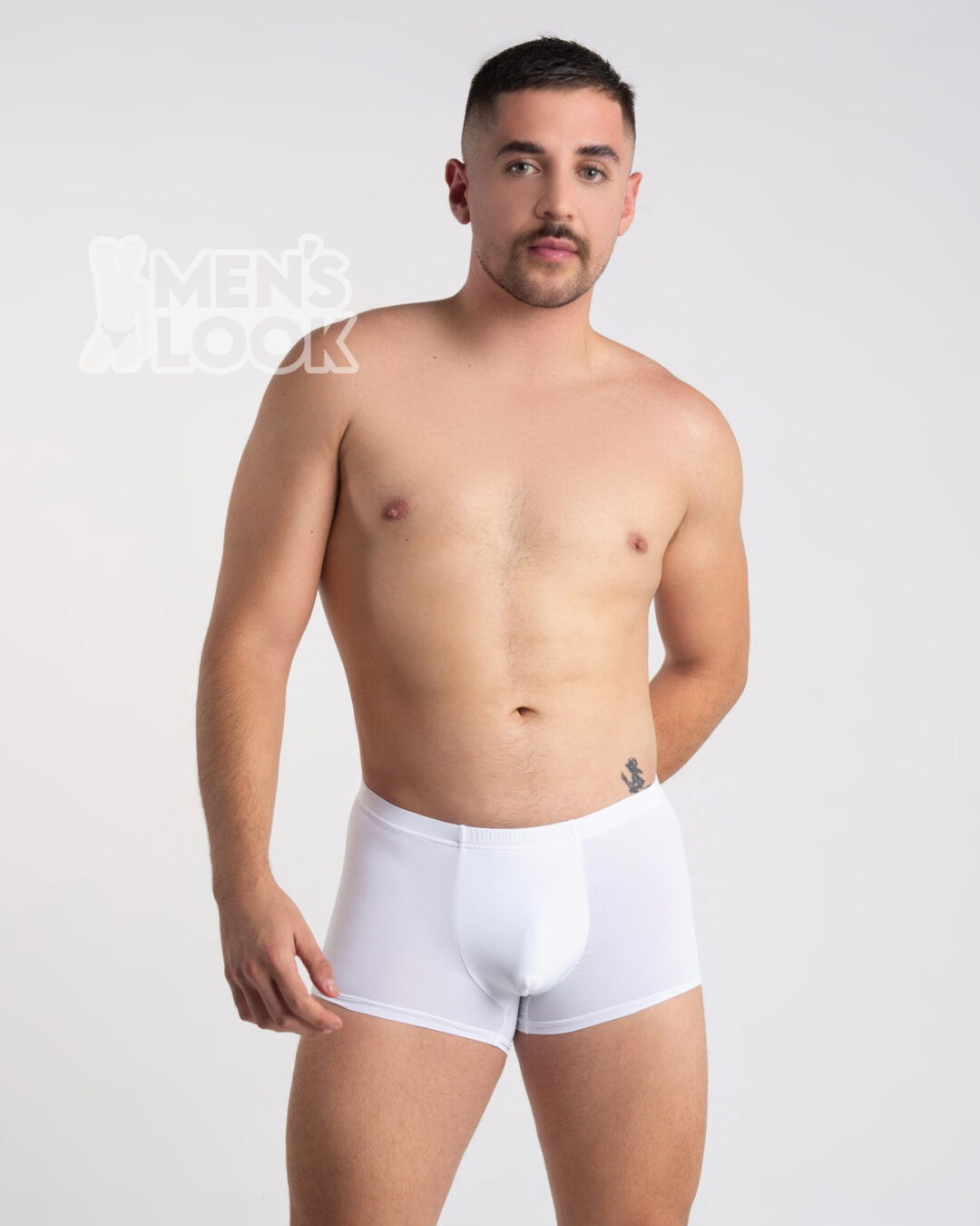 Boxer Jockmail Seda Blanco