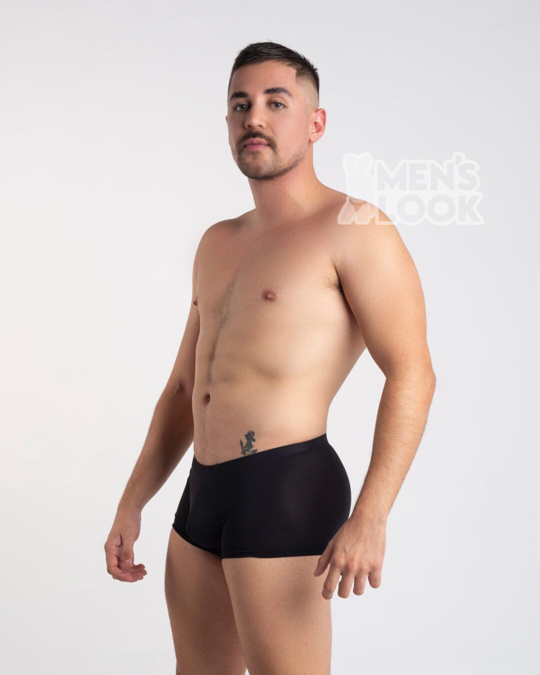 Boxer Jockmail Seda Negro - Image 3