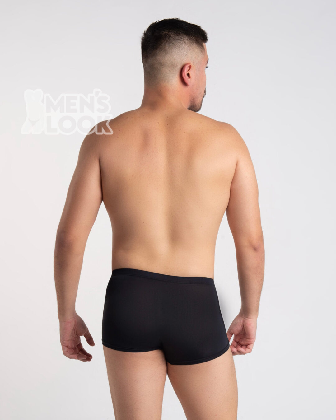 Boxer Jockmail Seda Negro - Image 2