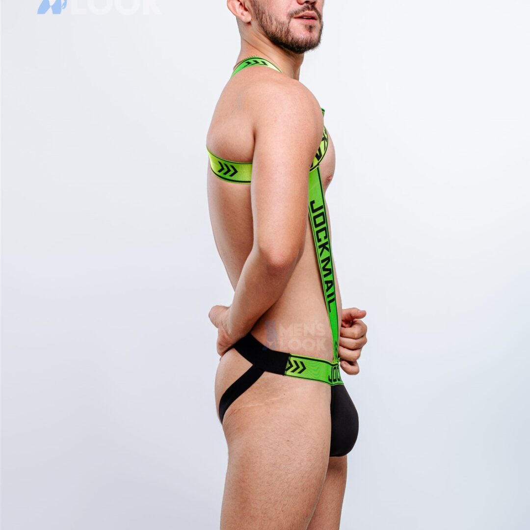 Arnes Jockmail con Suspensorio Verde
