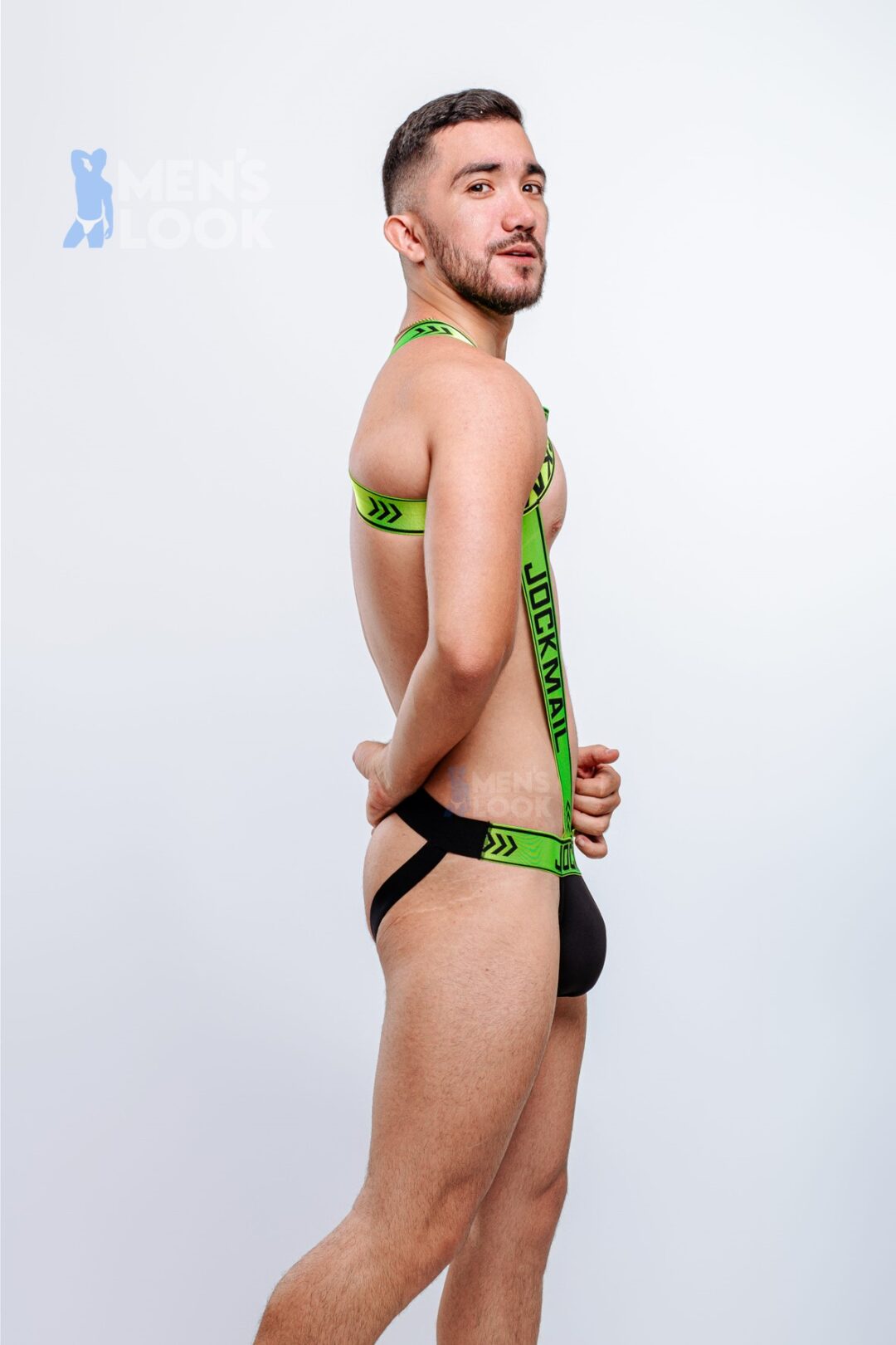 Arnes Jockmail con Suspensorio Verde - Image 2