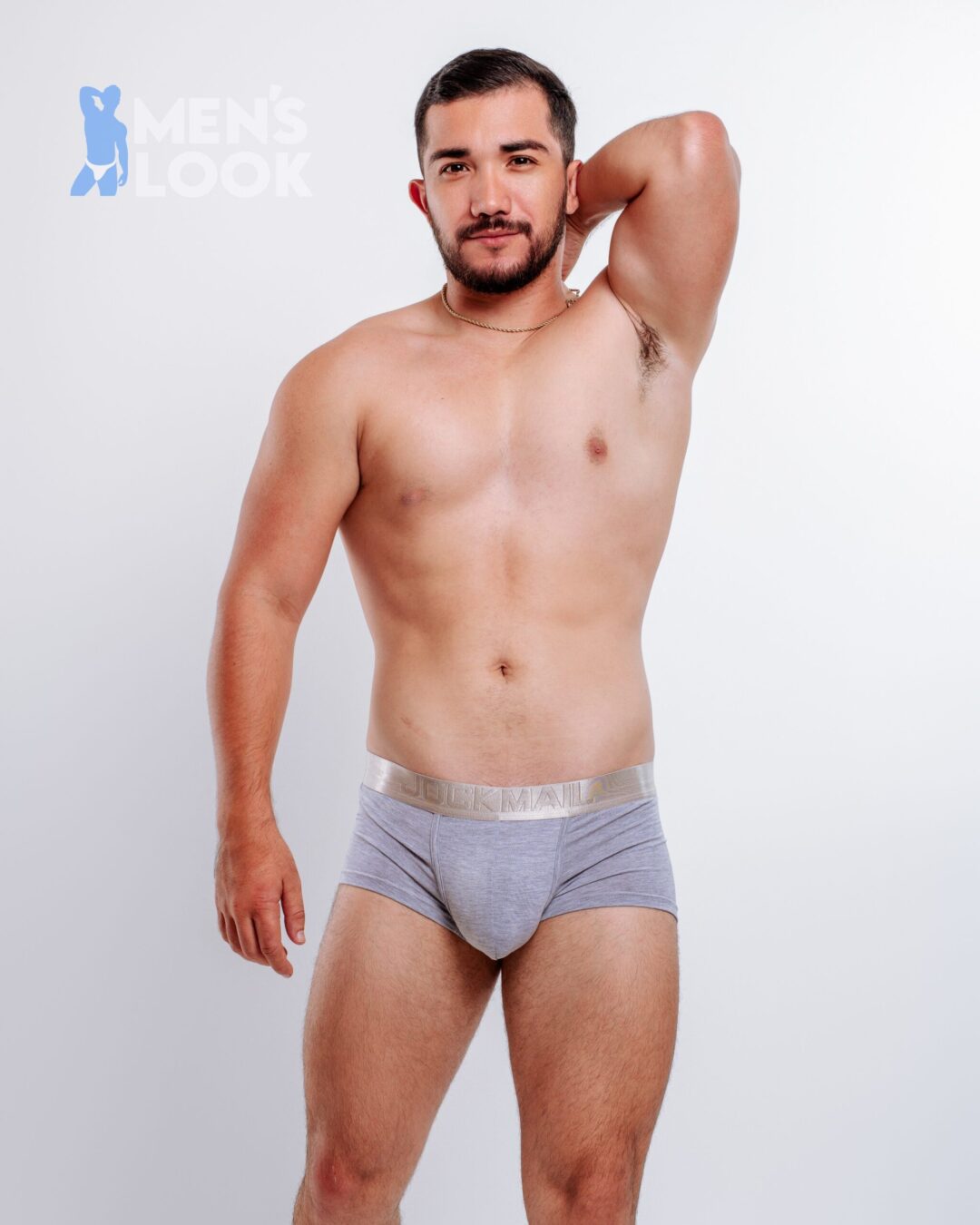 Boxer Jockmail Gris
