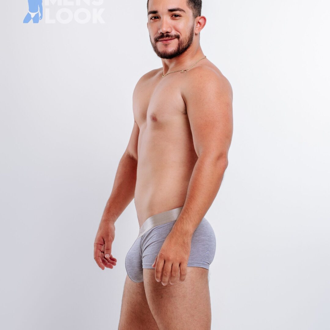 Boxer Jockmail Gris