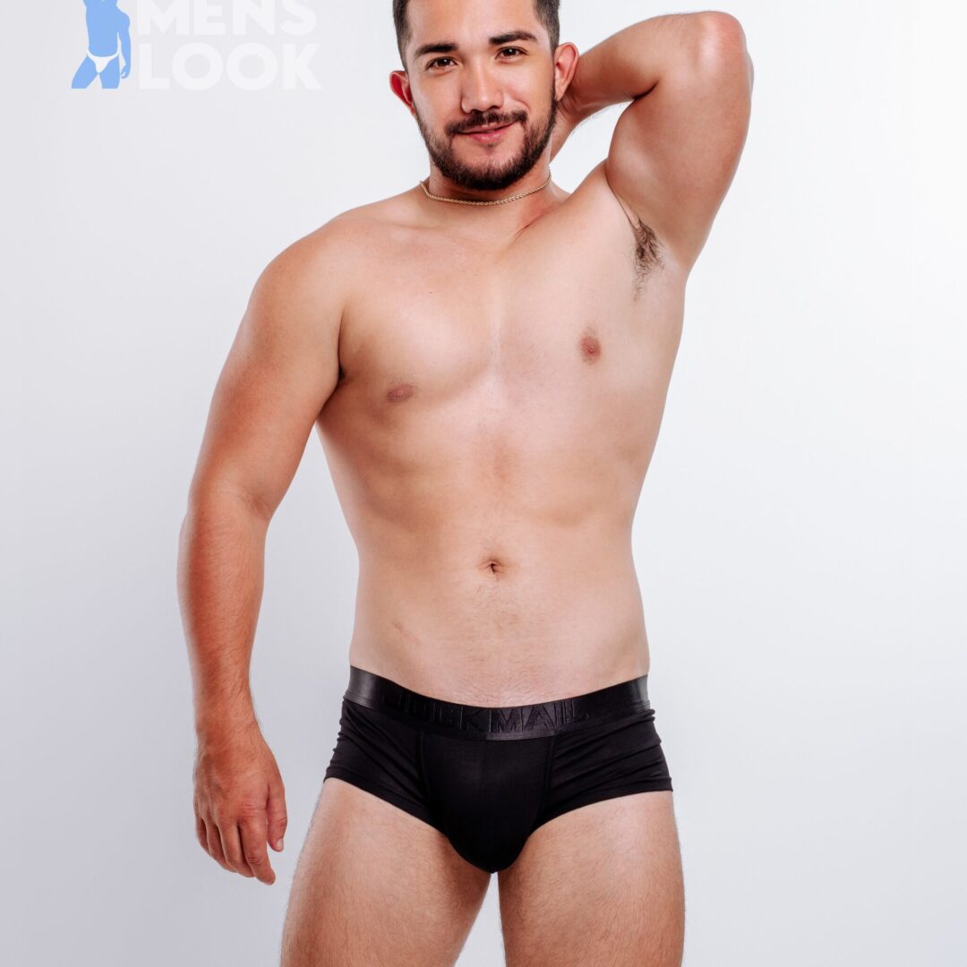Boxer Jockmail Negro