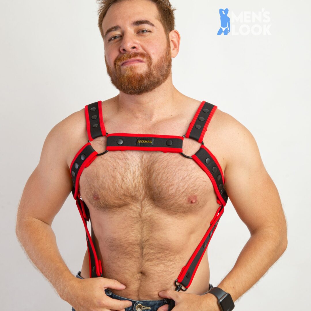 Arnes Jockmail Sujetado Rojo