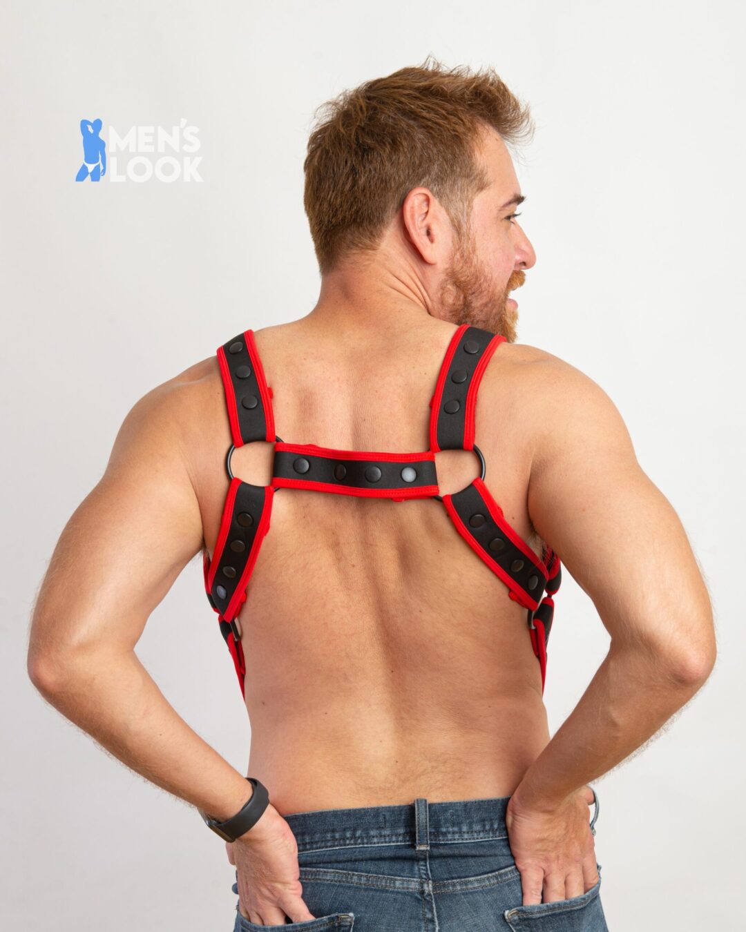 Arnes Jockmail Sujetado Rojo - Image 2
