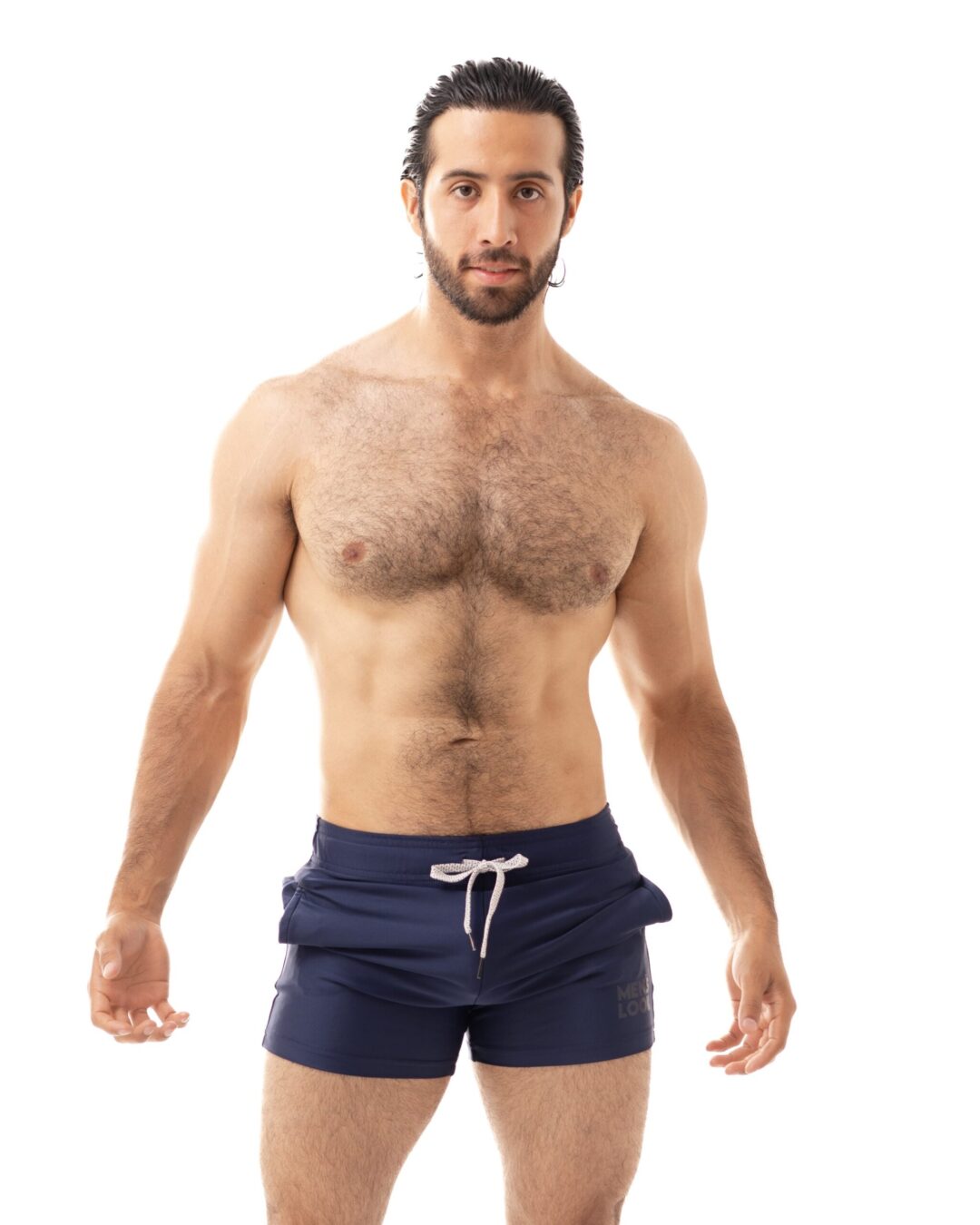 Short Men's Look Sport Licra Azul Marino