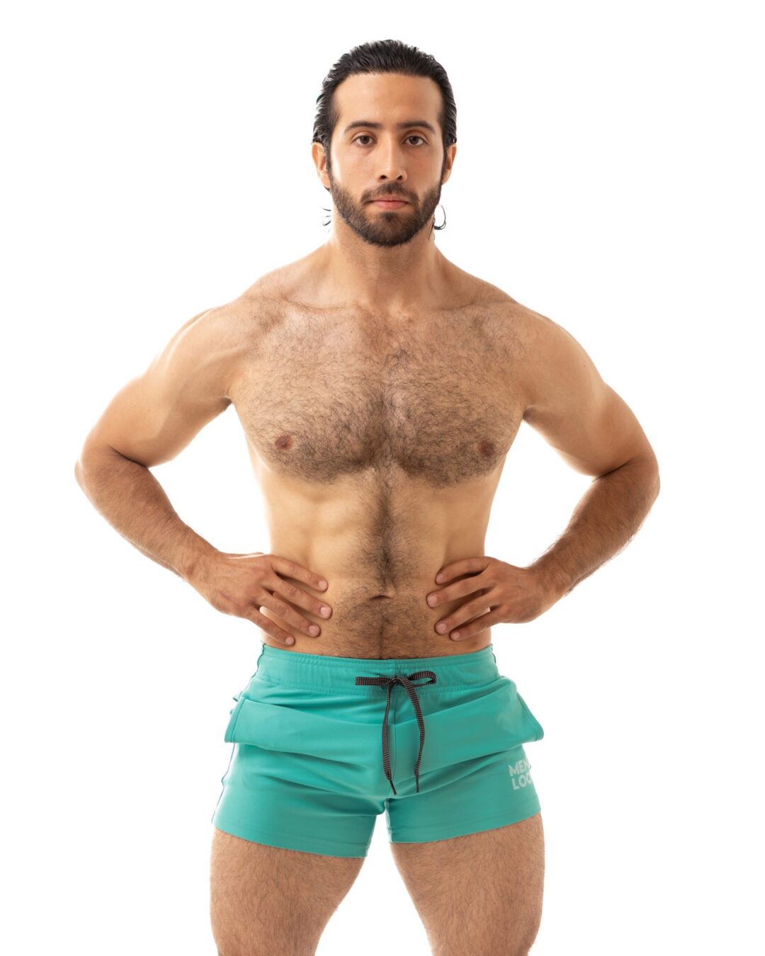 Short Men's Look Sport Licra Jade