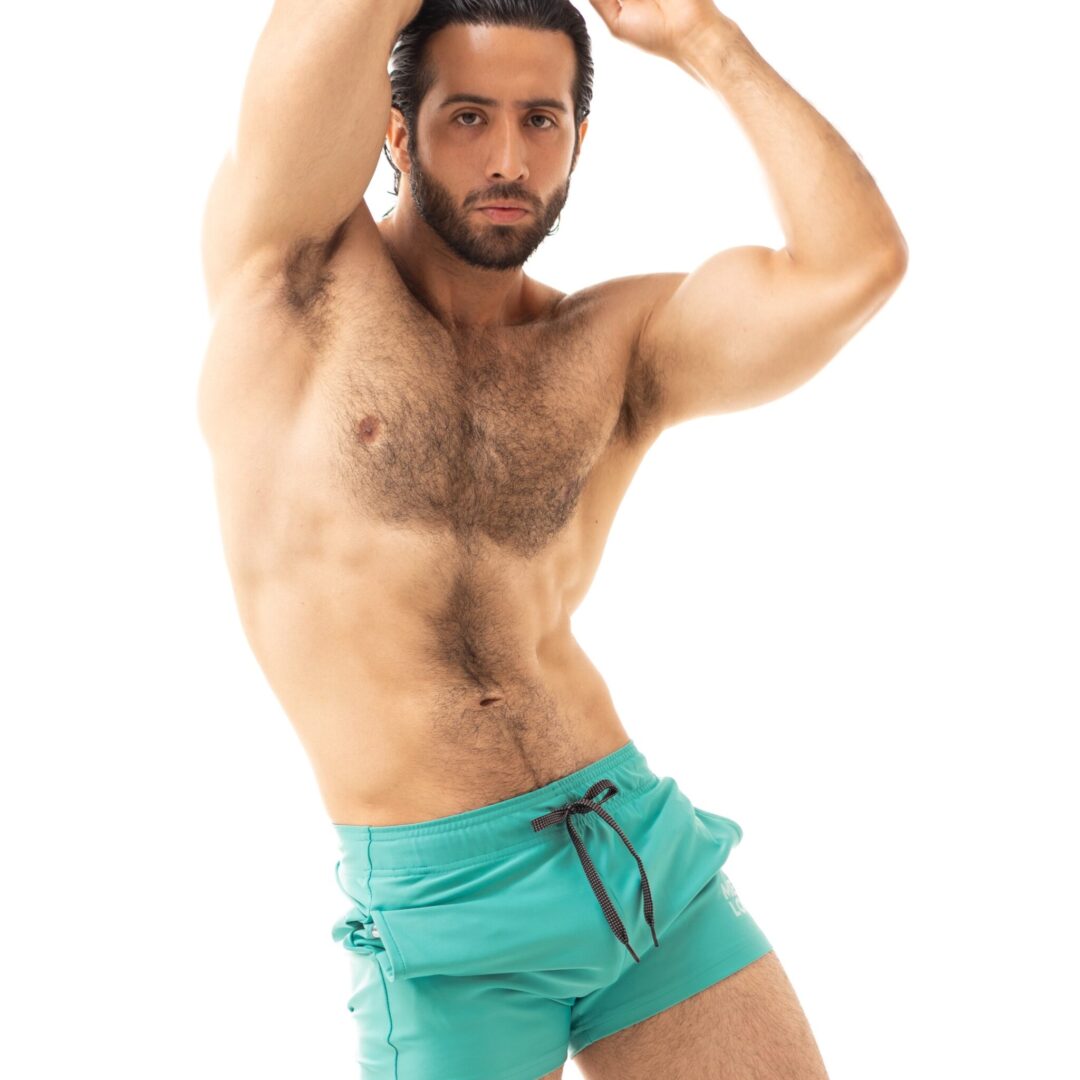 Short Men's Look Sport Licra Jade