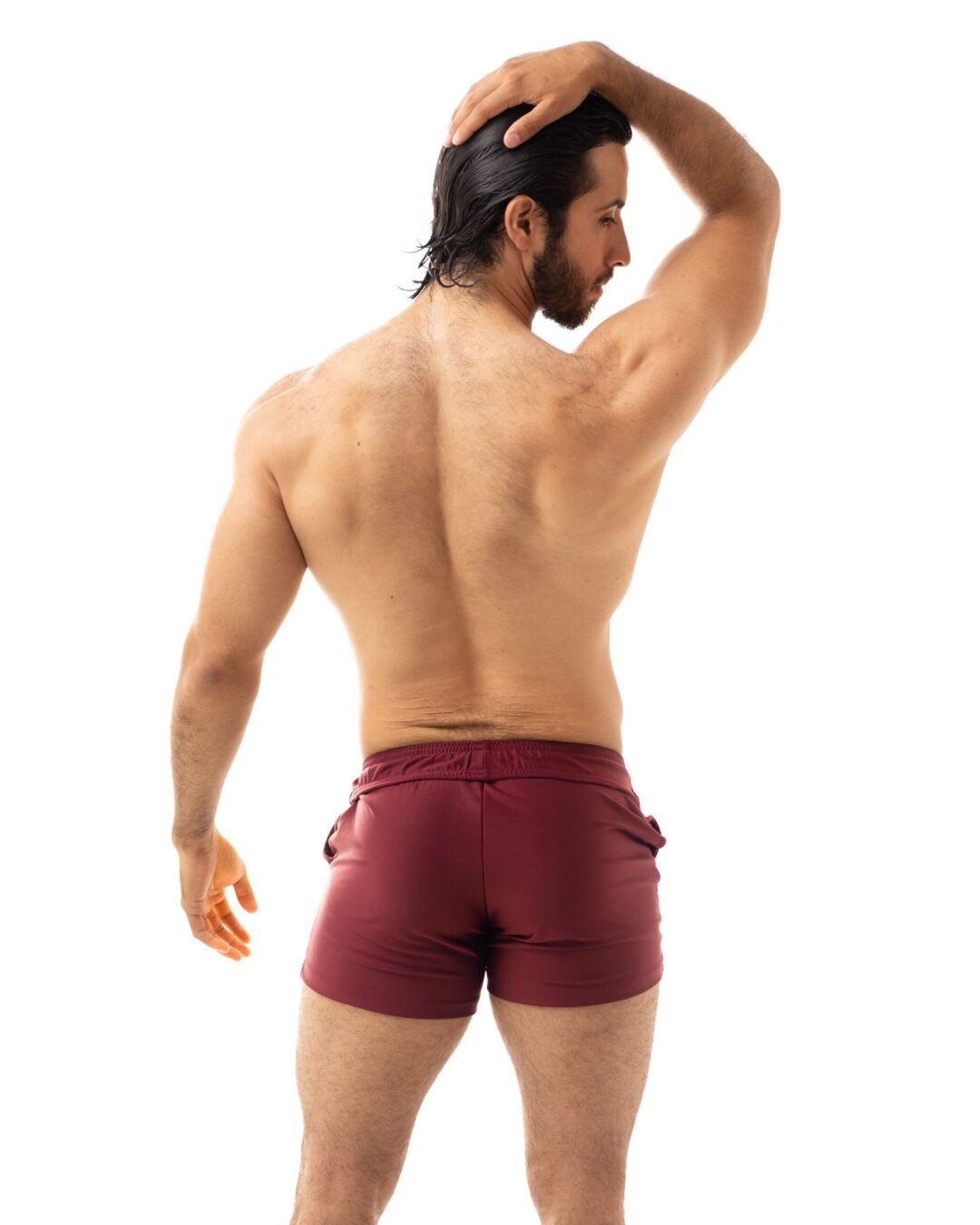 Short Men's Look Sport Licra Tinto - Image 4