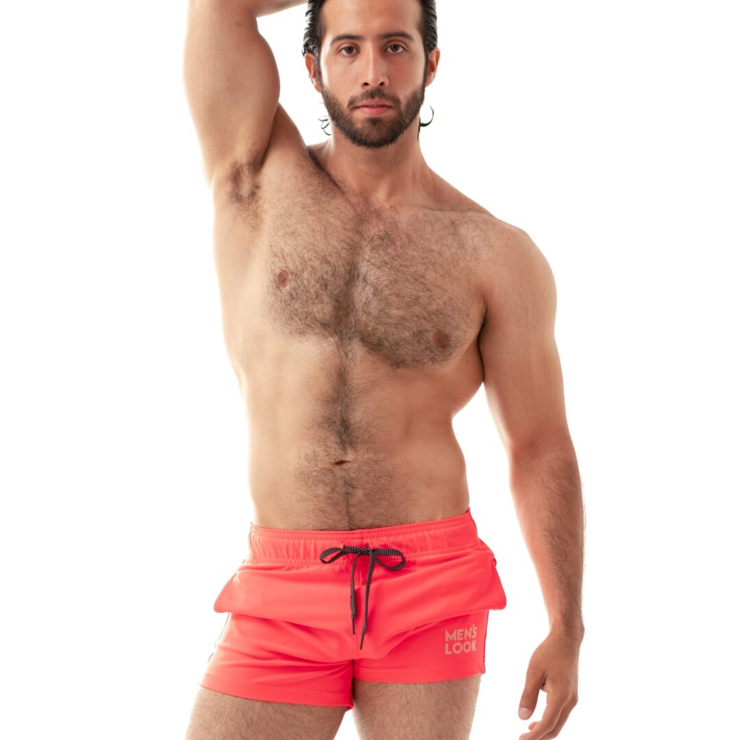 Short Men's Look Sport Licra Coral