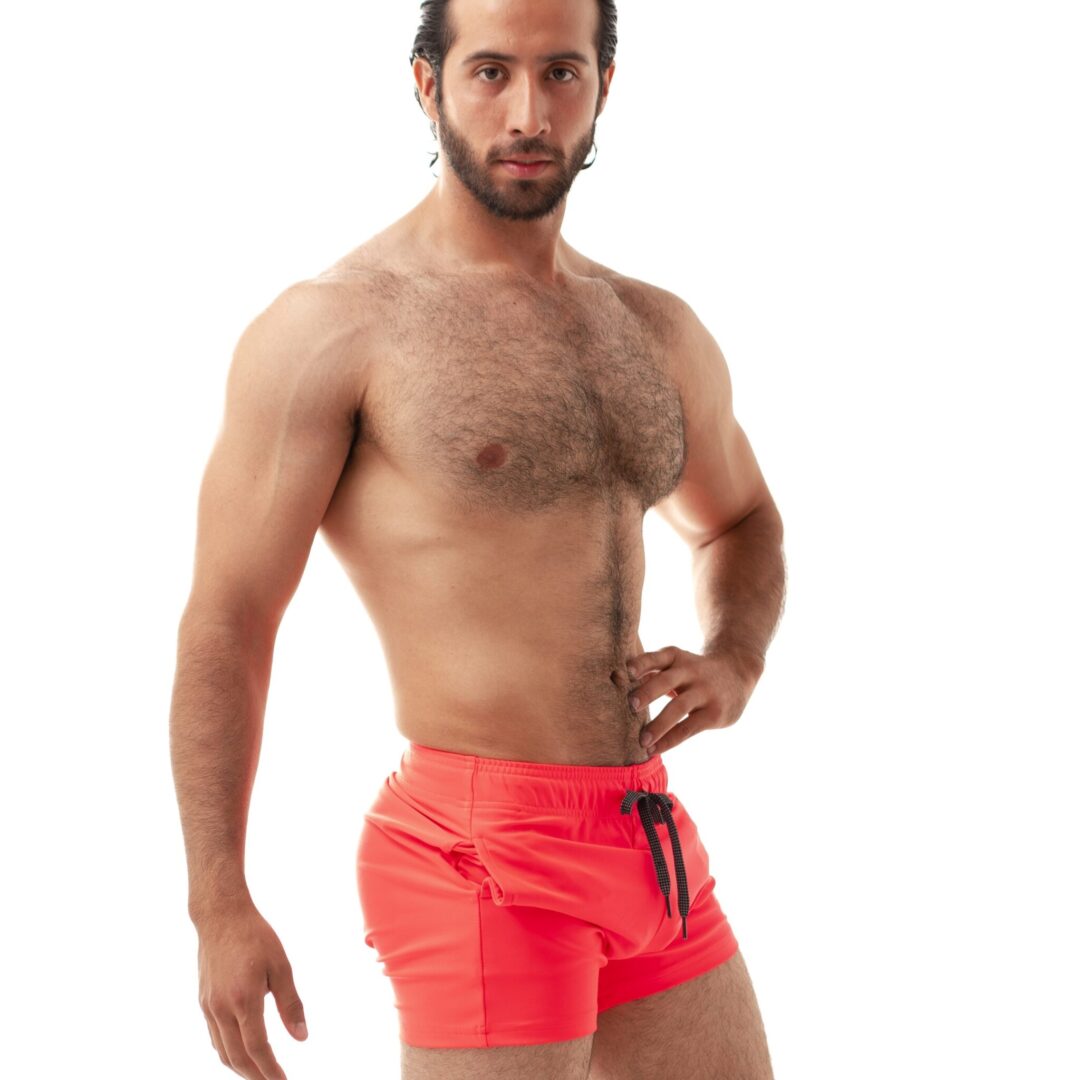 Short Men's Look Sport Licra Coral
