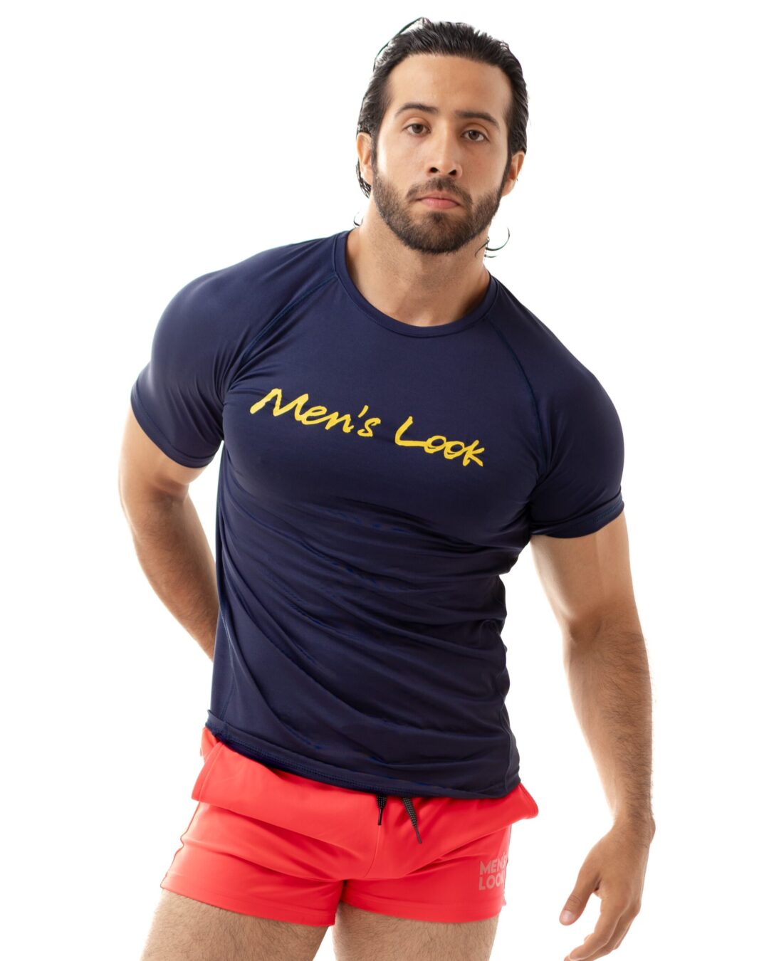 Playera Men's Look Sport Azul Marino