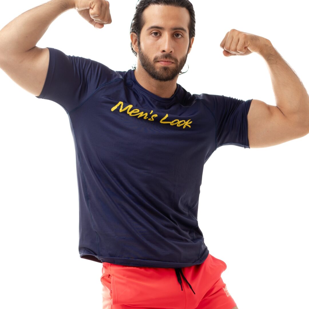 Playera Men's Look Sport Azul Marino