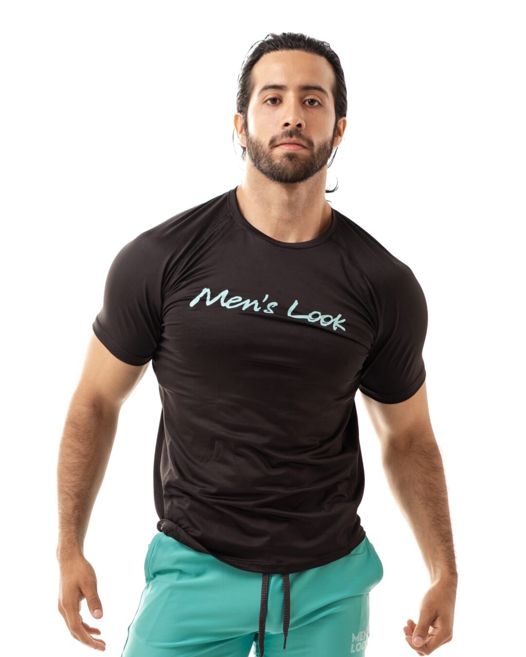 Playera Men's Look Sport Negra