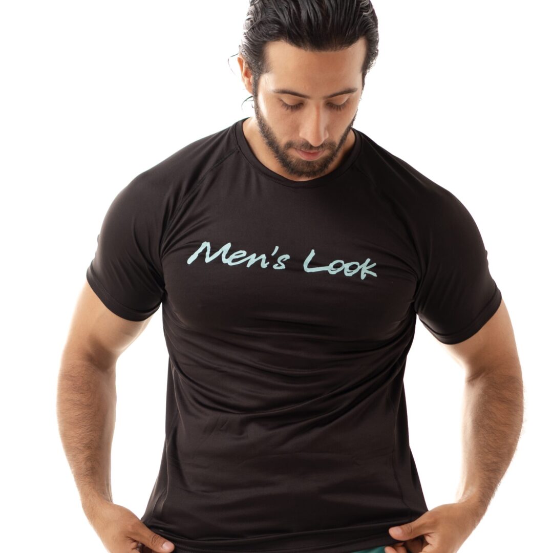 Playera Men's Look Sport Negra