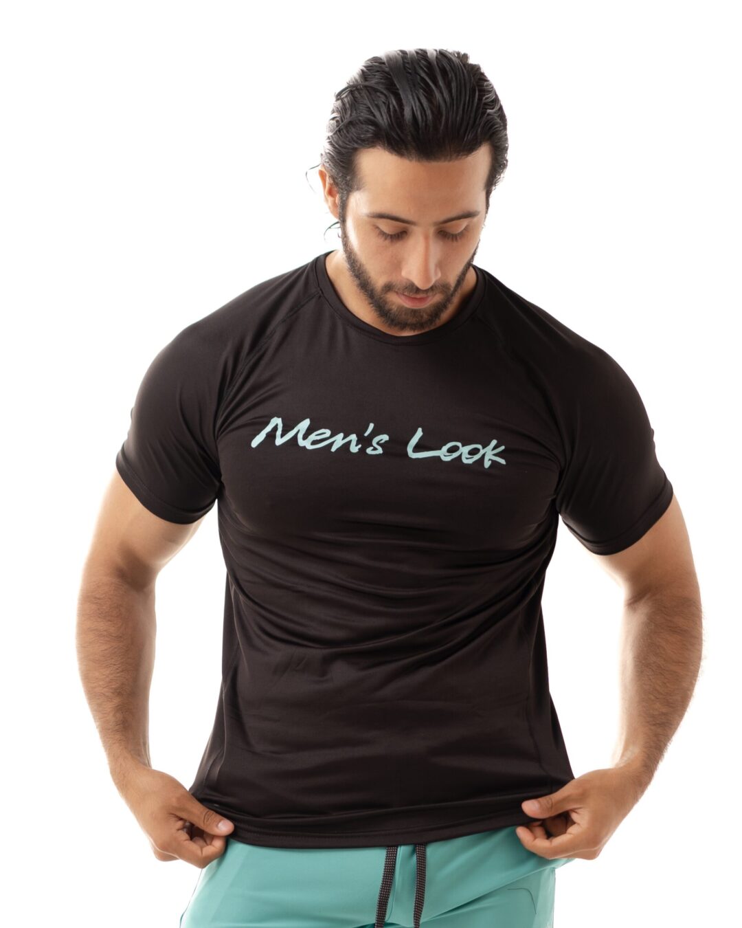 Playera Men's Look Sport Negra - Image 2