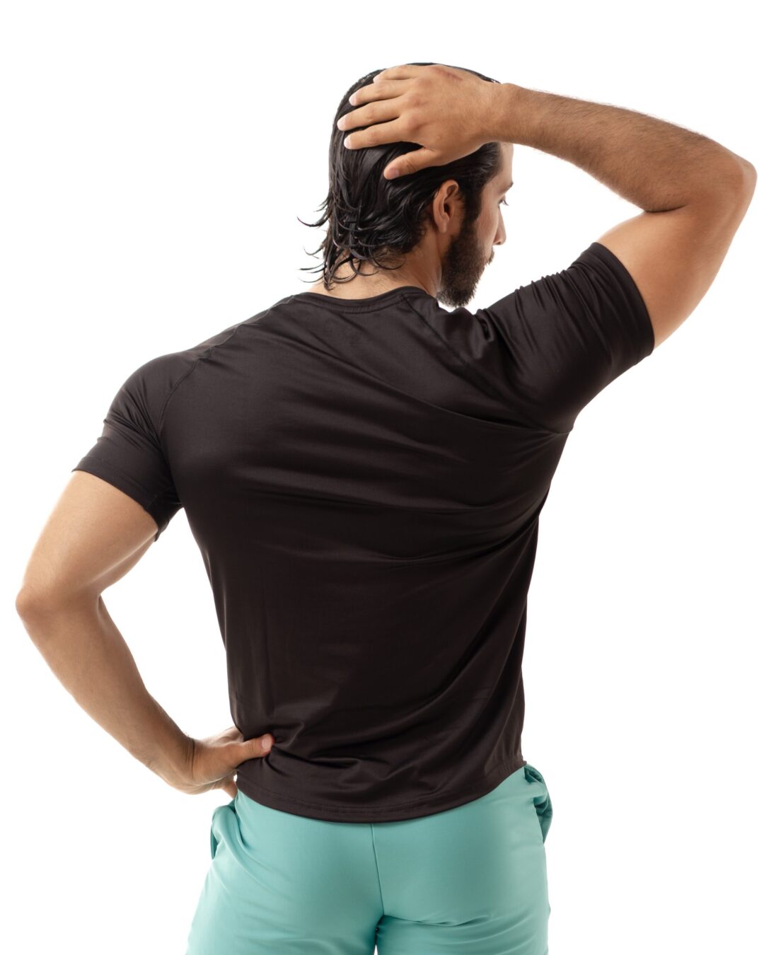Playera Men's Look Sport Negra - Image 3