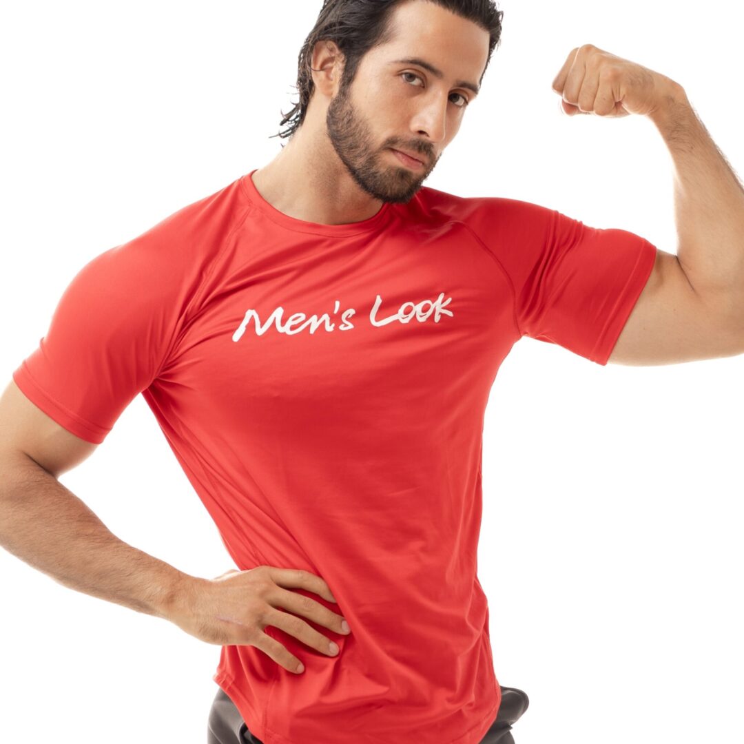Playera Men's Look Sport Roja