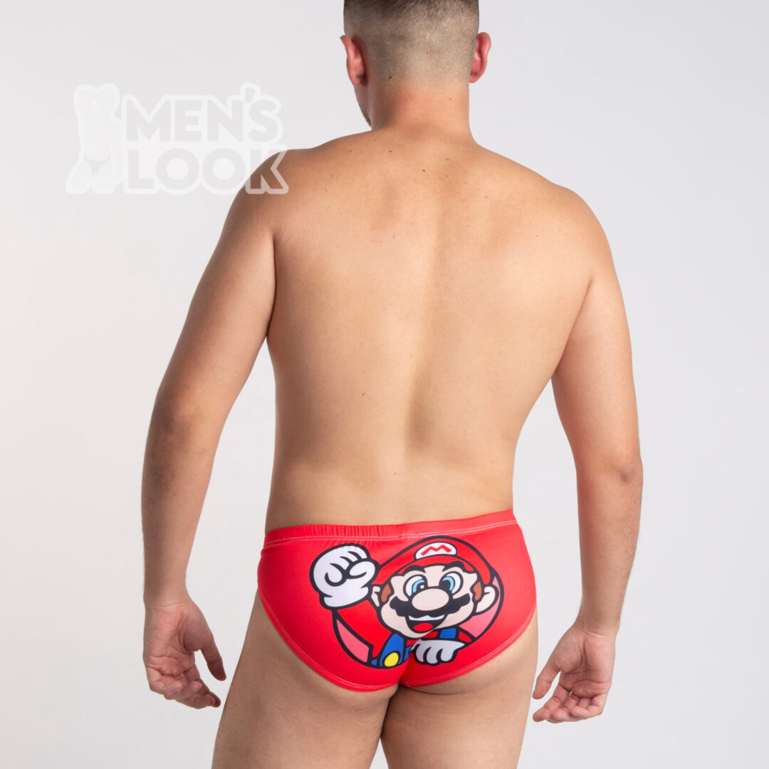 Bikini Mens Look Personaje Mario Bros