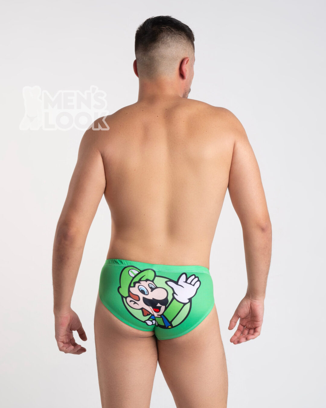 Bikini Mens Look Personaje Mario Bros Luigi - Image 2