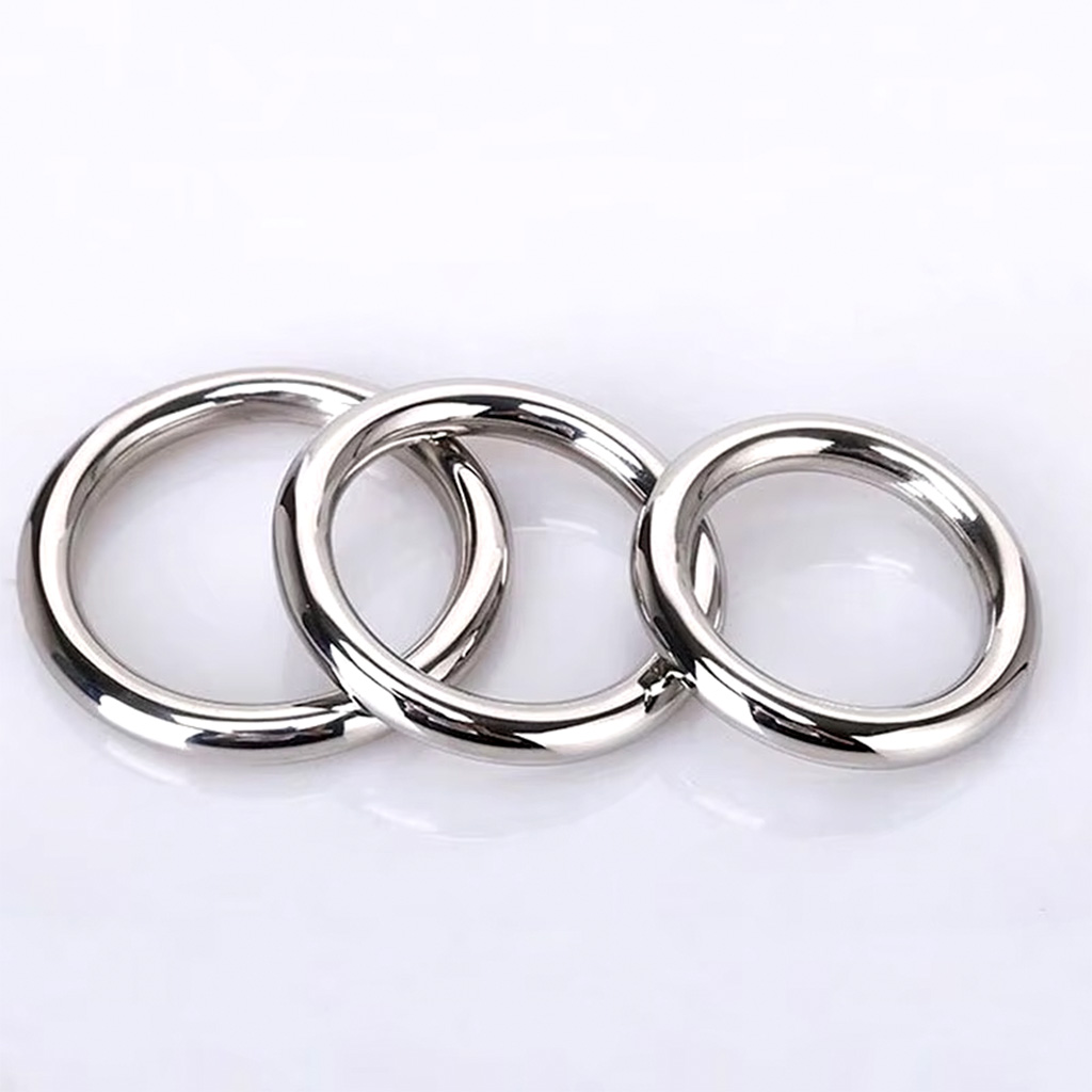 Anillo de Acero Inoxidable Tres Medidas