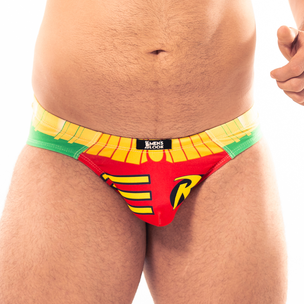 Bikini Mens Look Personaje Héroe Robin