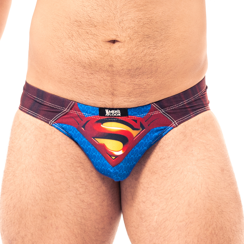 Bikini Mens Look Personaje Héroe Superman