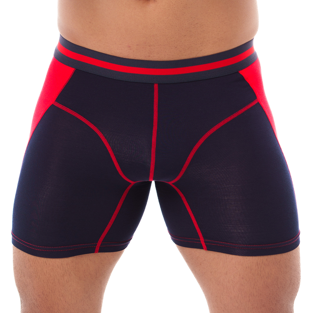 Boxer Bodywear Largo Azul Marino