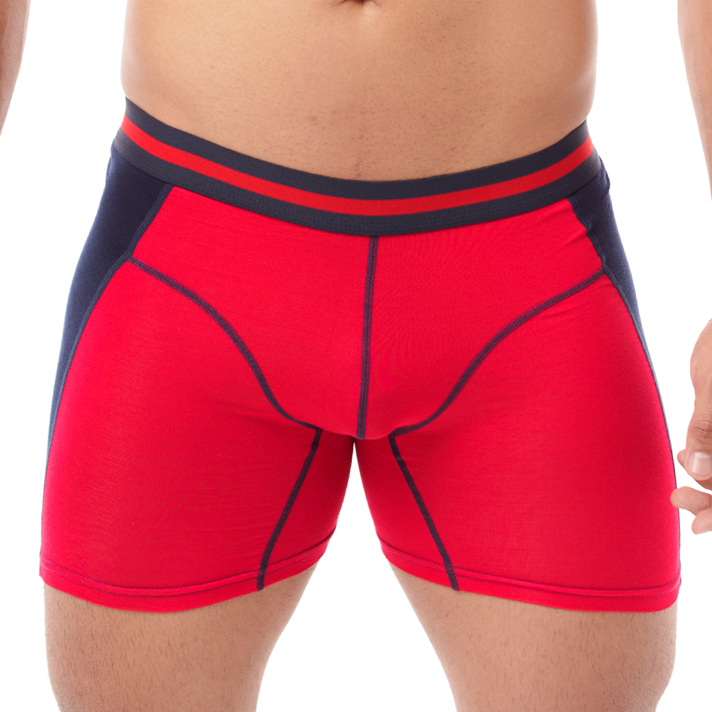 Boxer Bodywear Largo Rojo