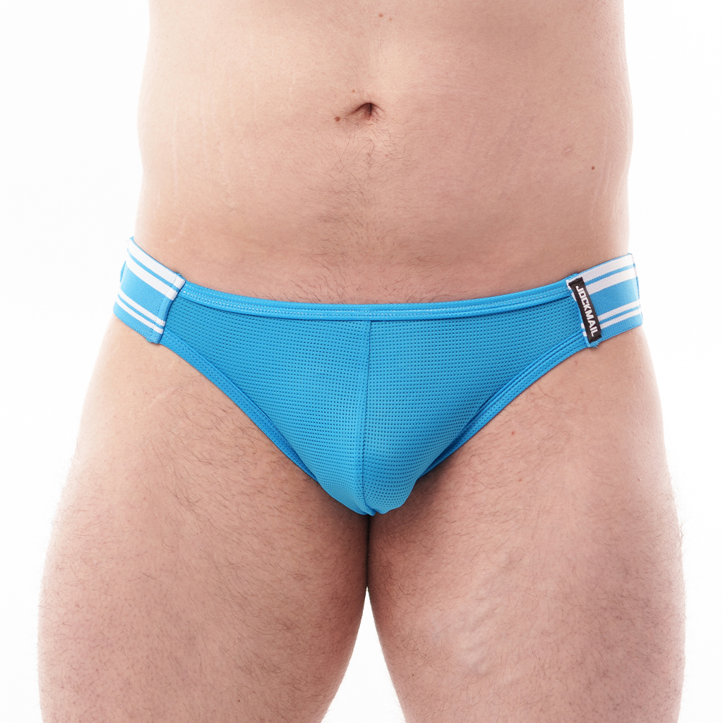 Bikini Jockmail Neon Azul