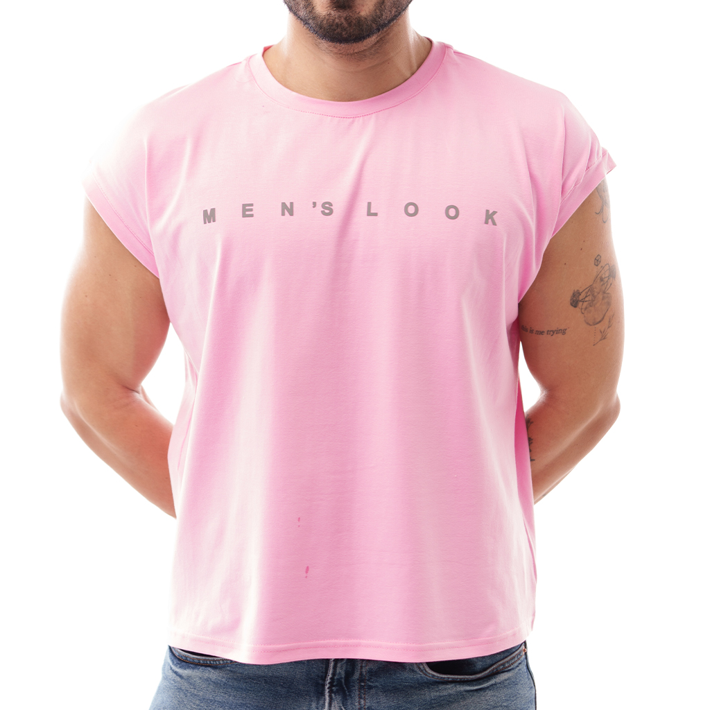 Casaca Crop Mens Look Rosa