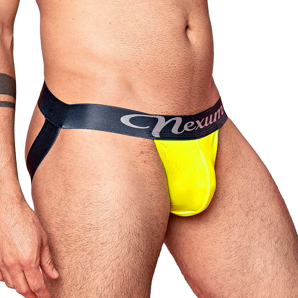 Suspensorio Liso Nexum Neon Amarillo
