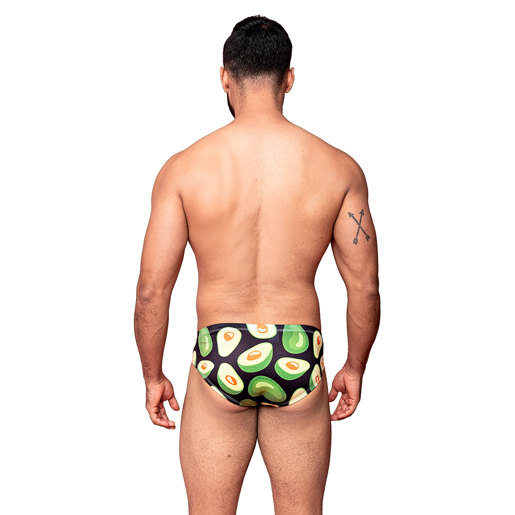 Bikini Mens Look Avocado Negro