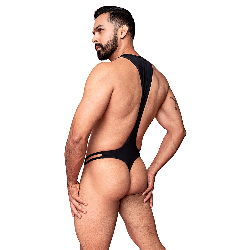 Body Jockmail Sexywear Negro