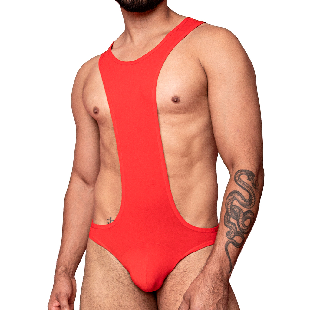 Body Jockmail Sexywear Rojo