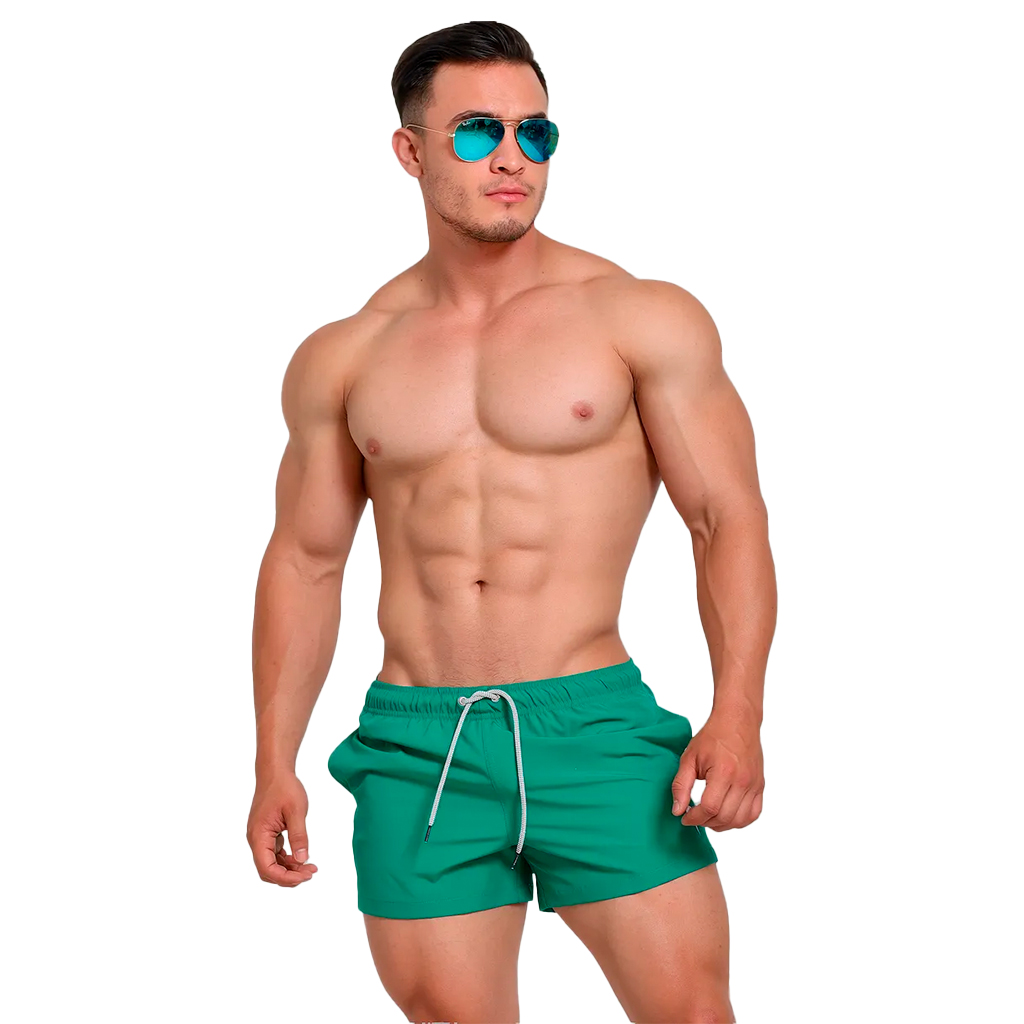 Bañador Fenix Fit Short Verde Bandera