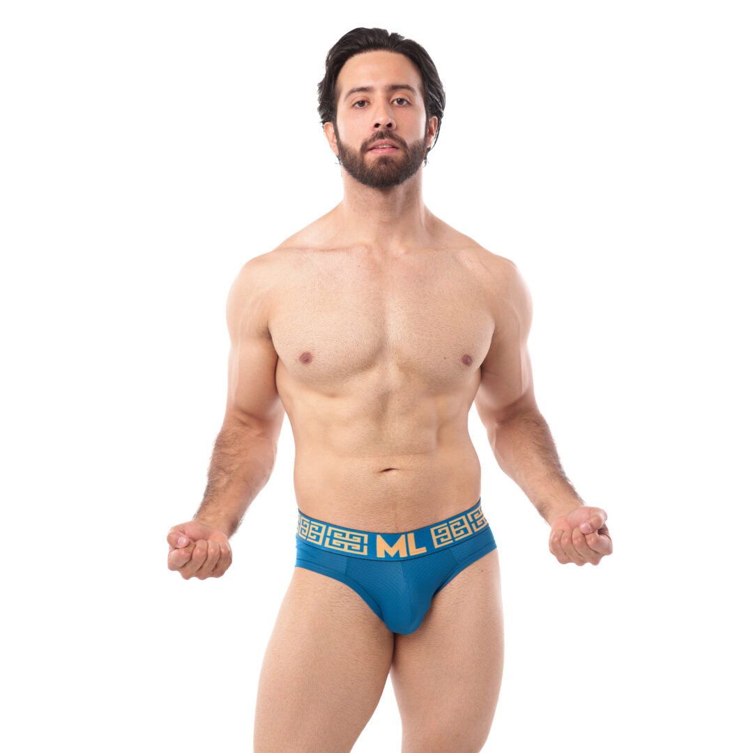 Brief Mens Look Grecas Petroleo