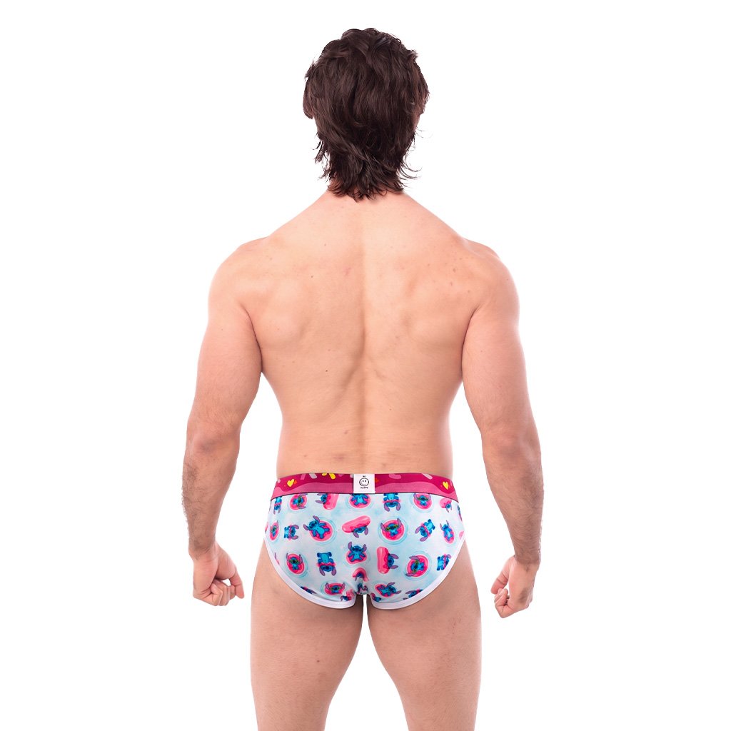 Brief Be Happy Stitch Pink - Image 3